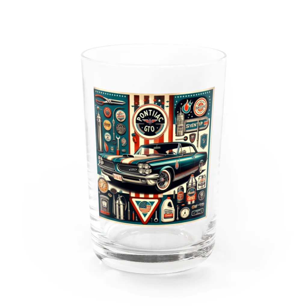 E16の1960年ポンティアック GTO  Water Glass :front