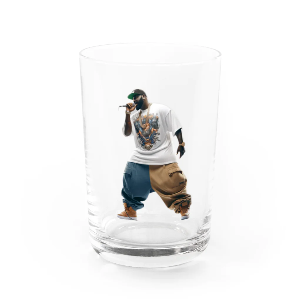 hoodie styleの天才ラッパー Water Glass :front