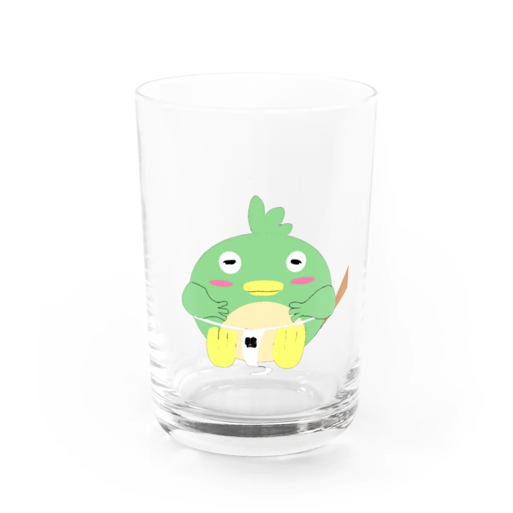 カモノ店のカモノハシのグラス Water Glass :front