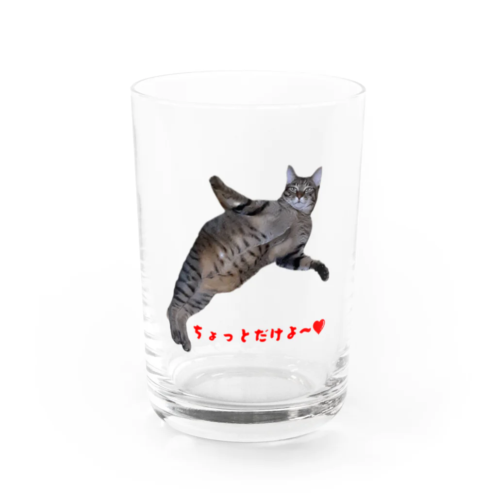 HANAKAKAのちょっとだけよ～❤ハナちゃん Water Glass :front