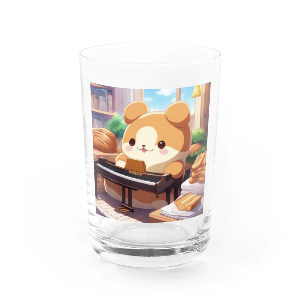 星パンダショップのぱんくまちゃん Water Glass :front