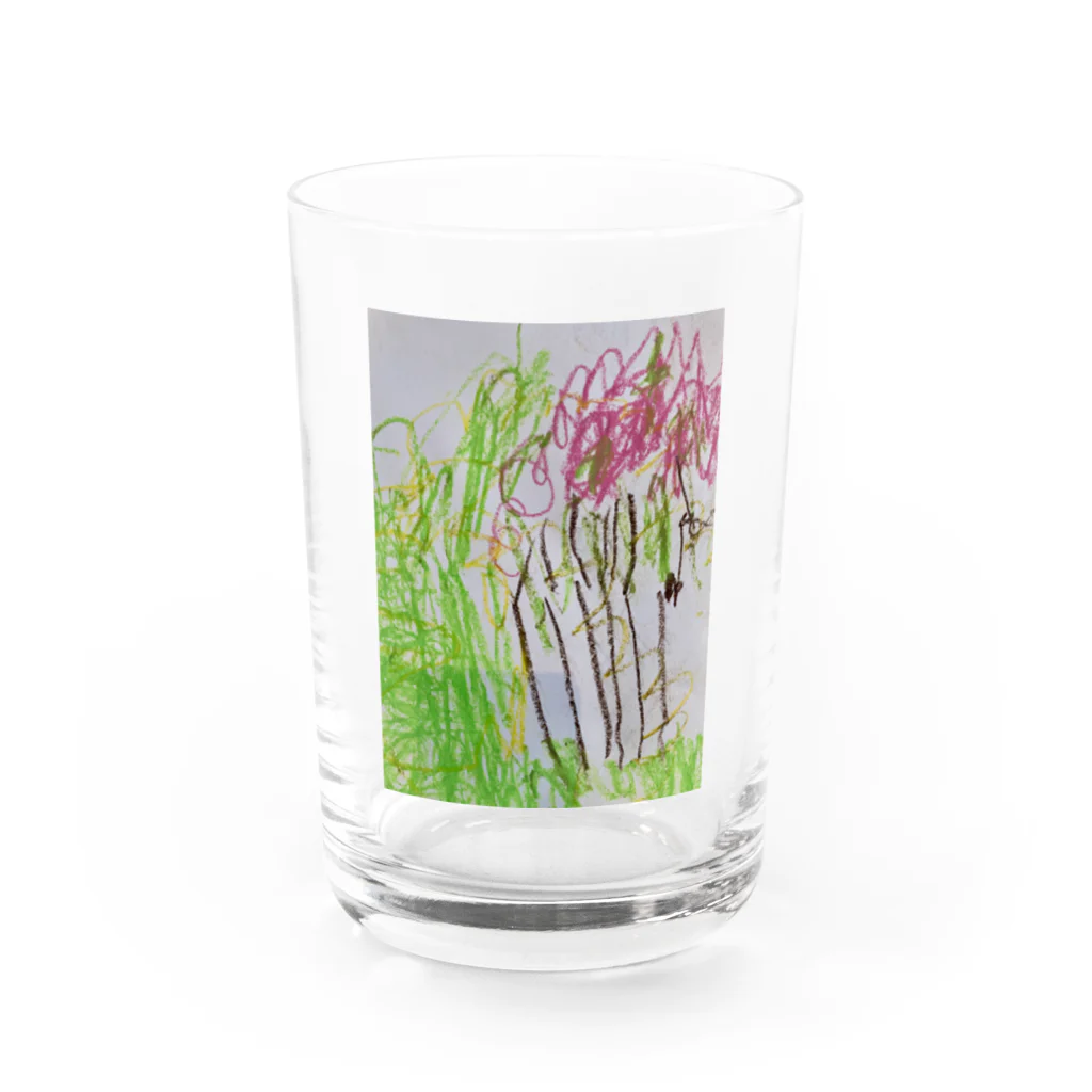 Haz&Joe art productsのあたたかいひ Water Glass :front