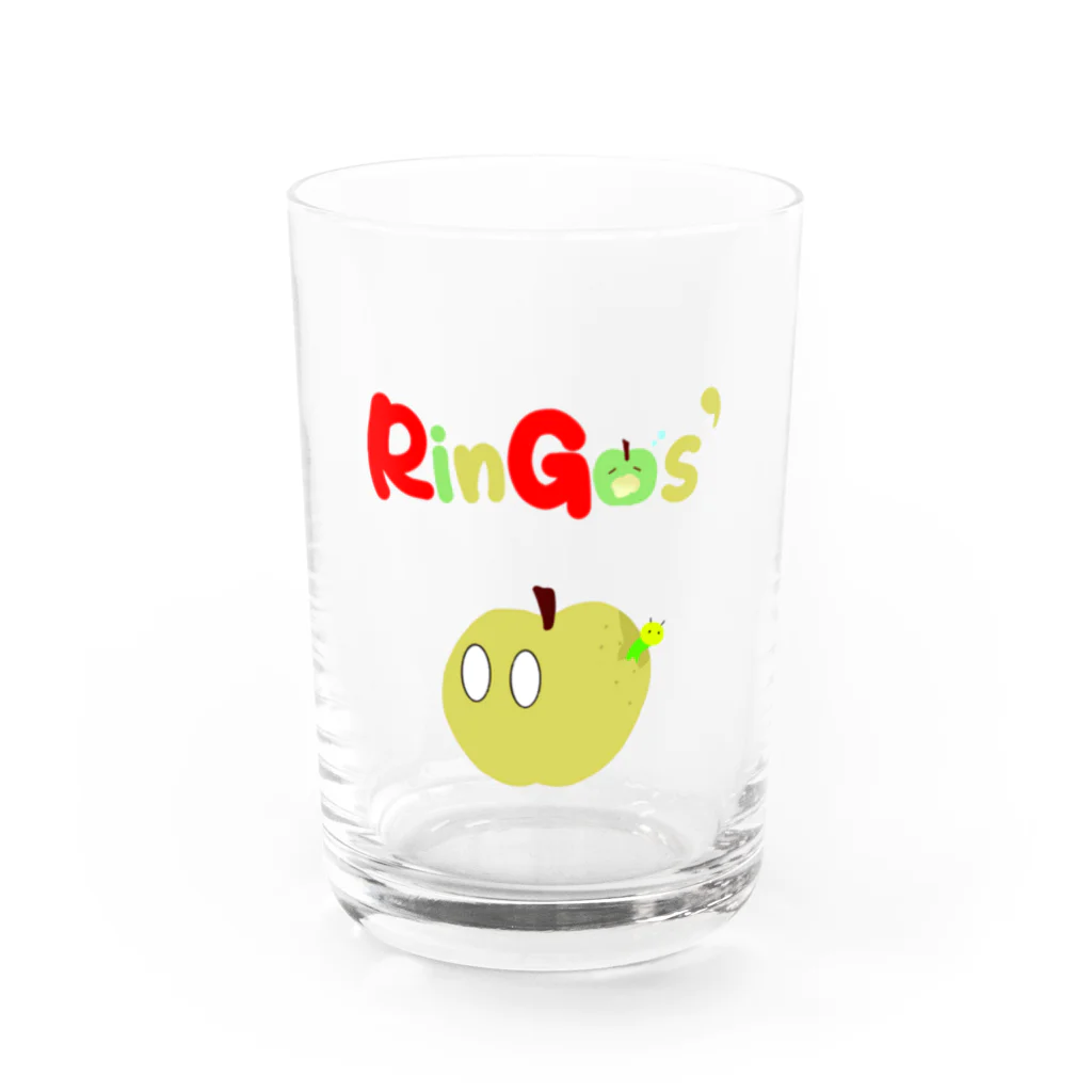 スタジオねこなすびのRinGos’イエロー グラス前面