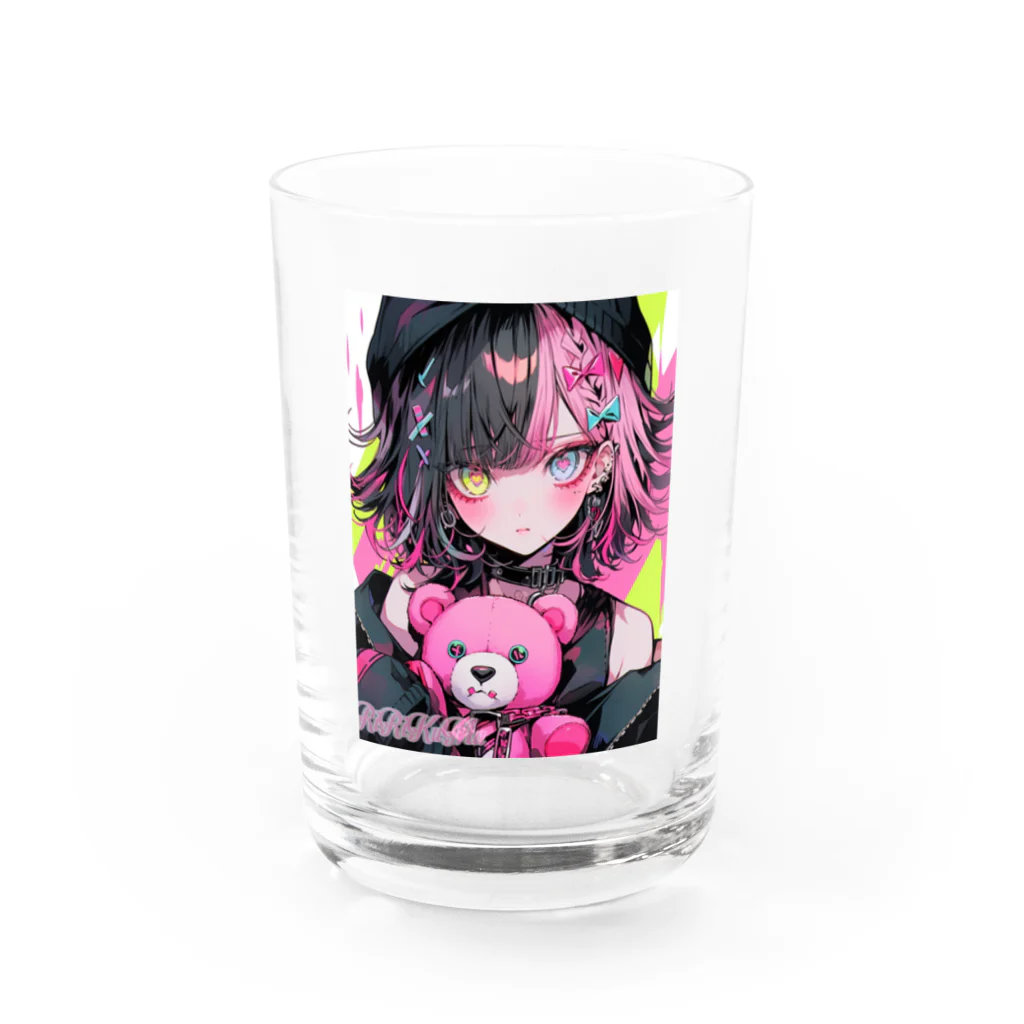 𓃡Riko PinkLips𓃠のRiRiKuMa Water Glass :front