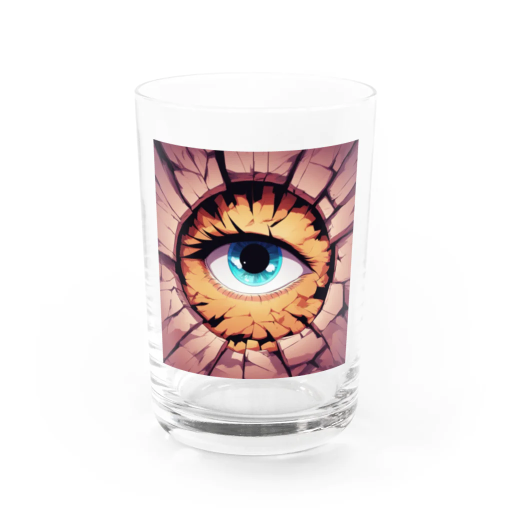 zetubouの覗く眼 Water Glass :front