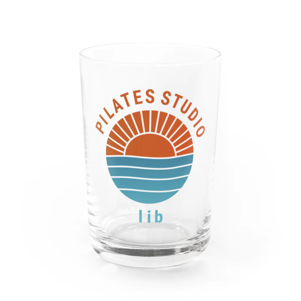 てっぺえのPILATES STUDIO LIV Water Glass :front