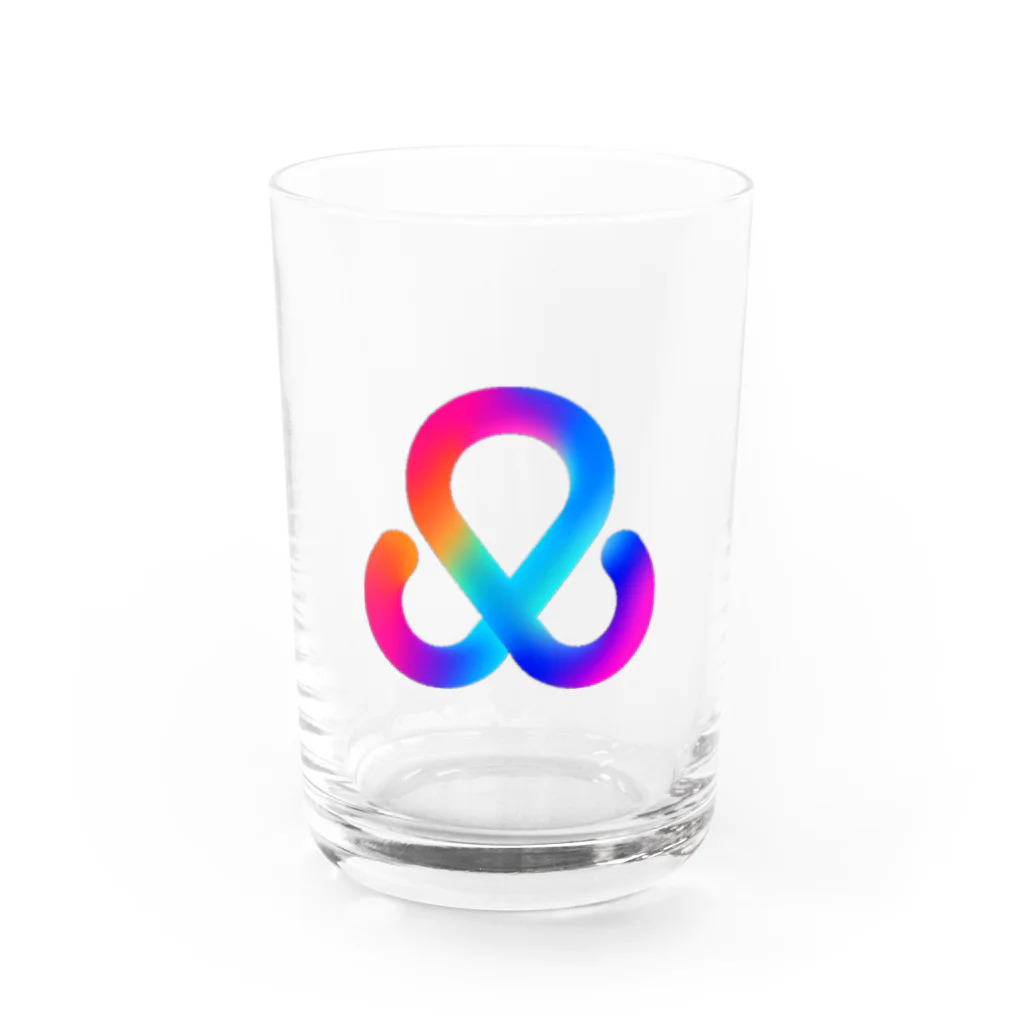 &AIの&AI  ロゴ Water Glass :front