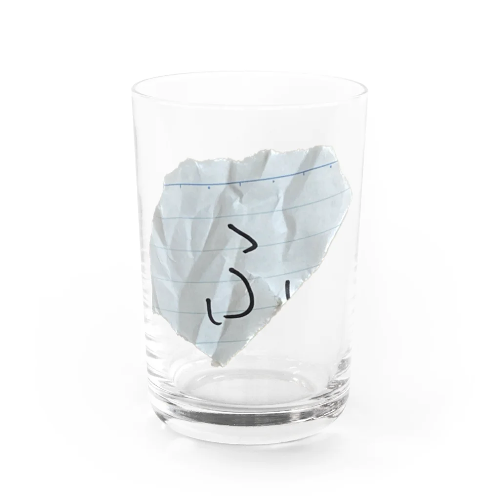 nui_shopのふ Water Glass :front