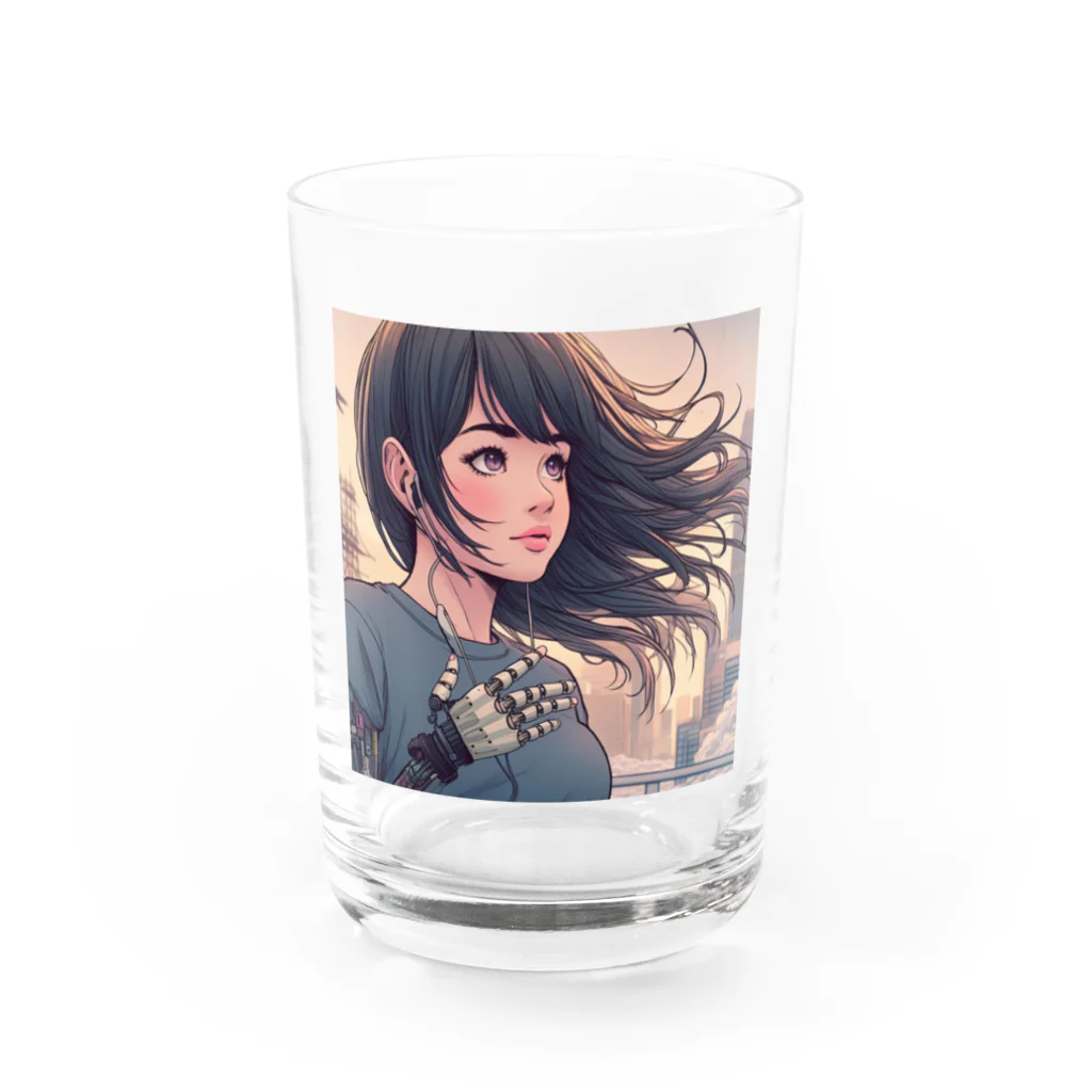 KINOSANのアーテクト少女　奈緒 Water Glass :front