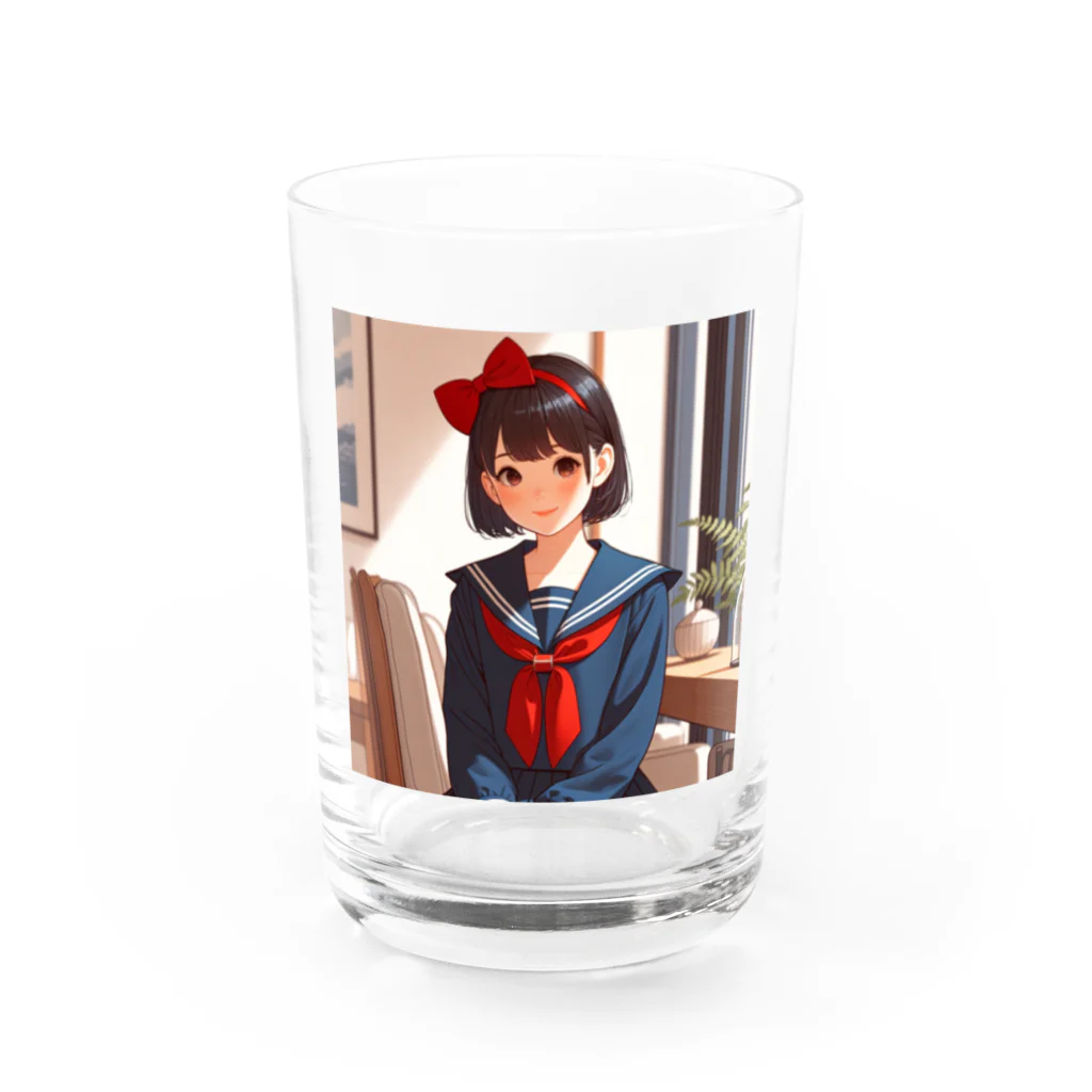 midori_kawaのセーラーキュート Water Glass :front