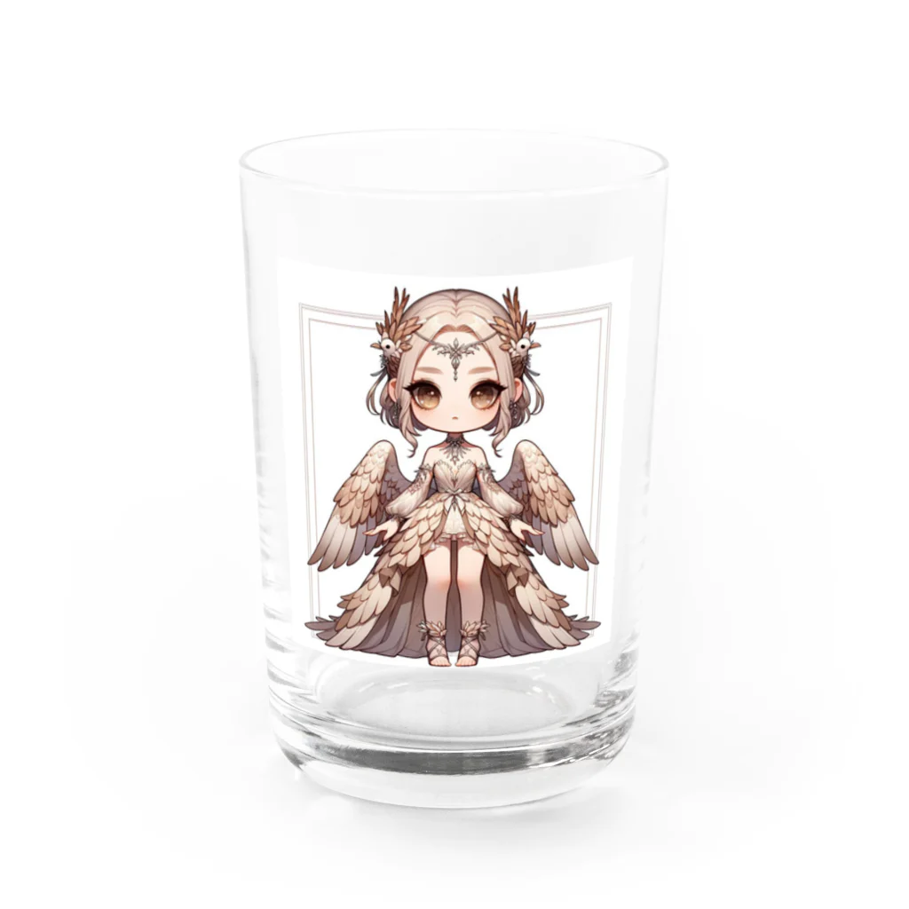 干支シティの酉の花嫁 Water Glass :front