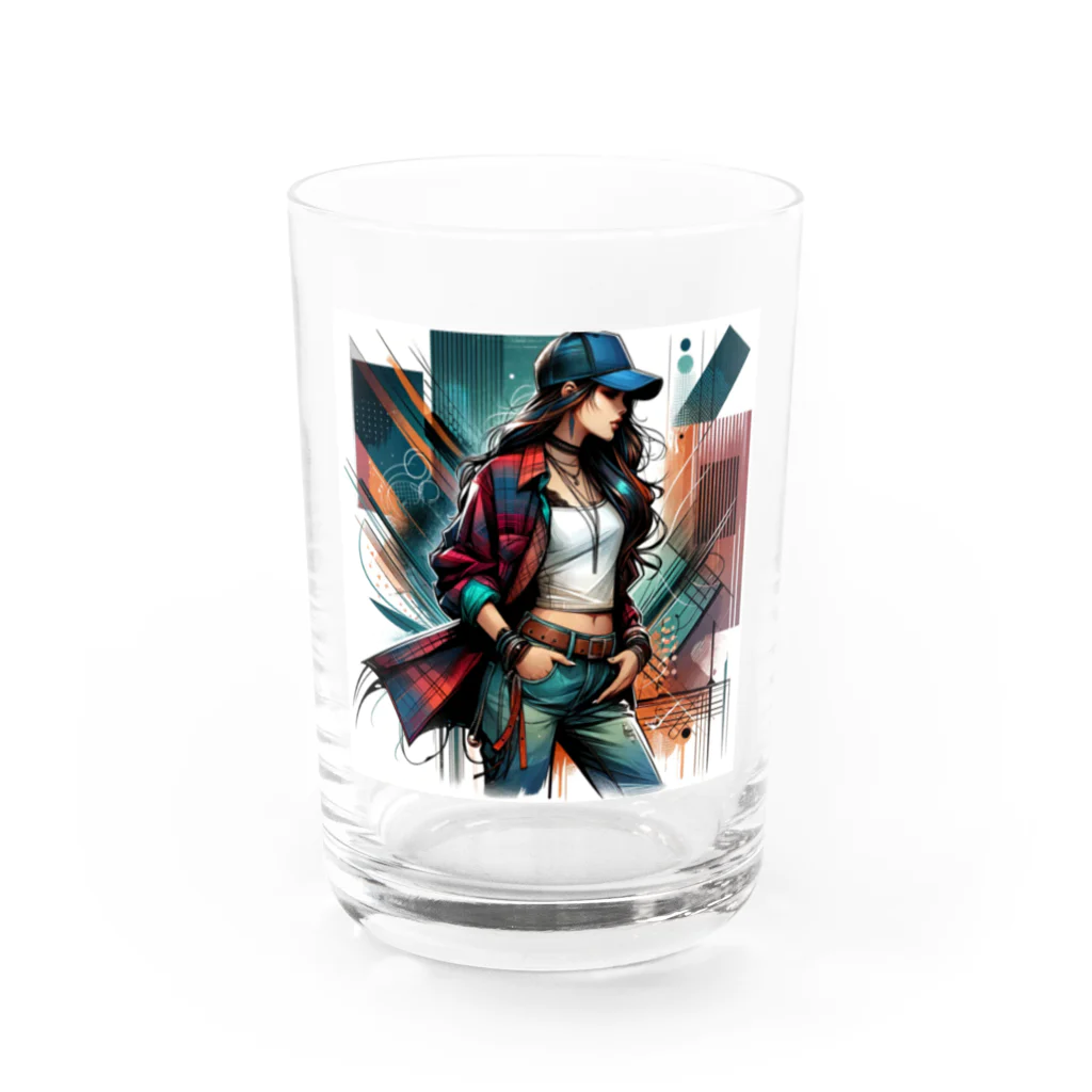 Haru|Casualのカジュアルお姉さん#2 Water Glass :front