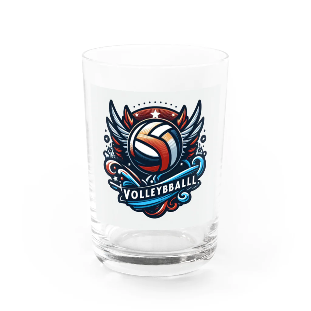 【volleyball online】のLINEスタンプ風 Water Glass :front