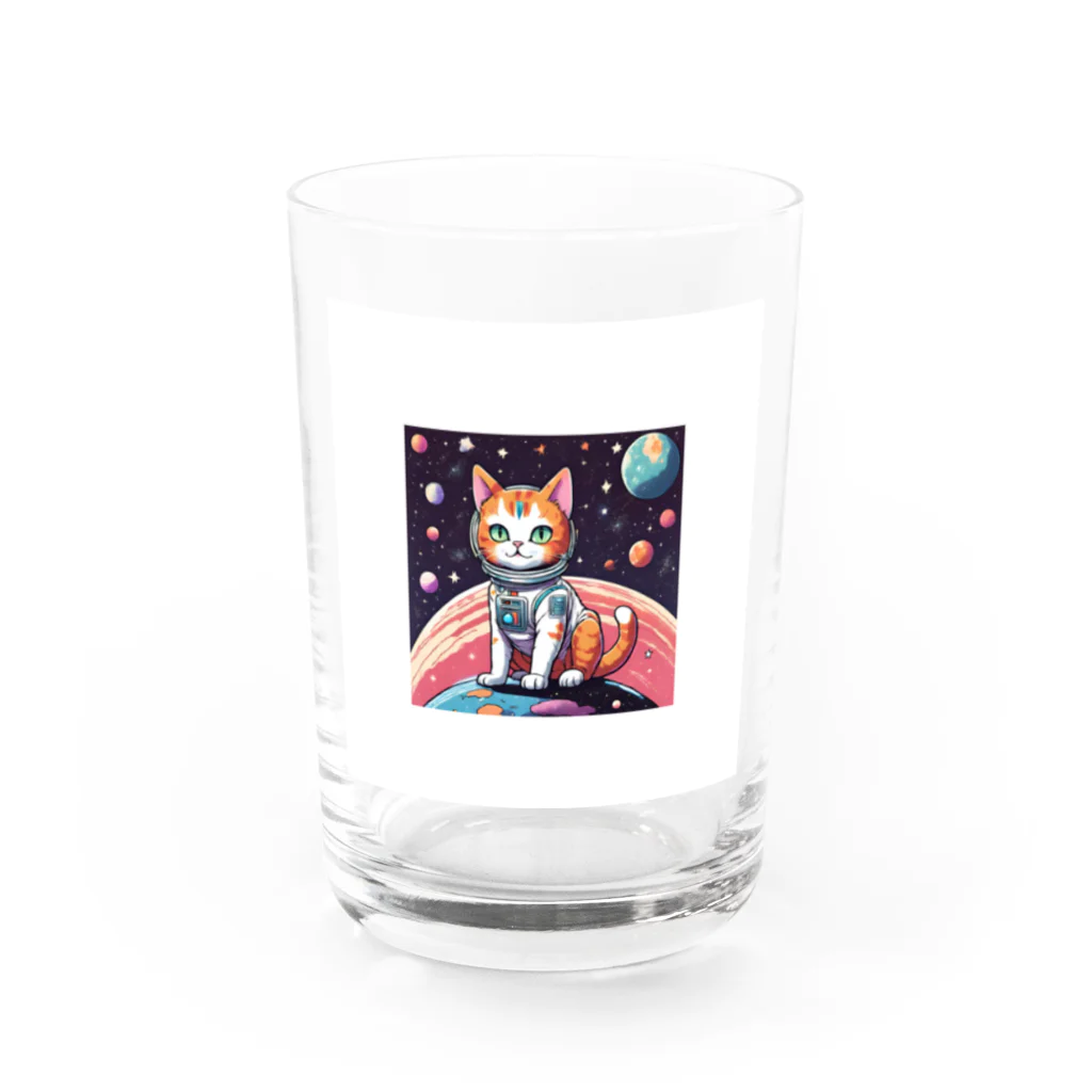 ochahanaの宇宙捜査隊すぺねこ Water Glass :front