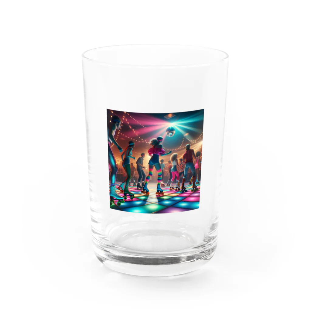 たてっぴのショップの1980年代のポップカルチャー Water Glass :front