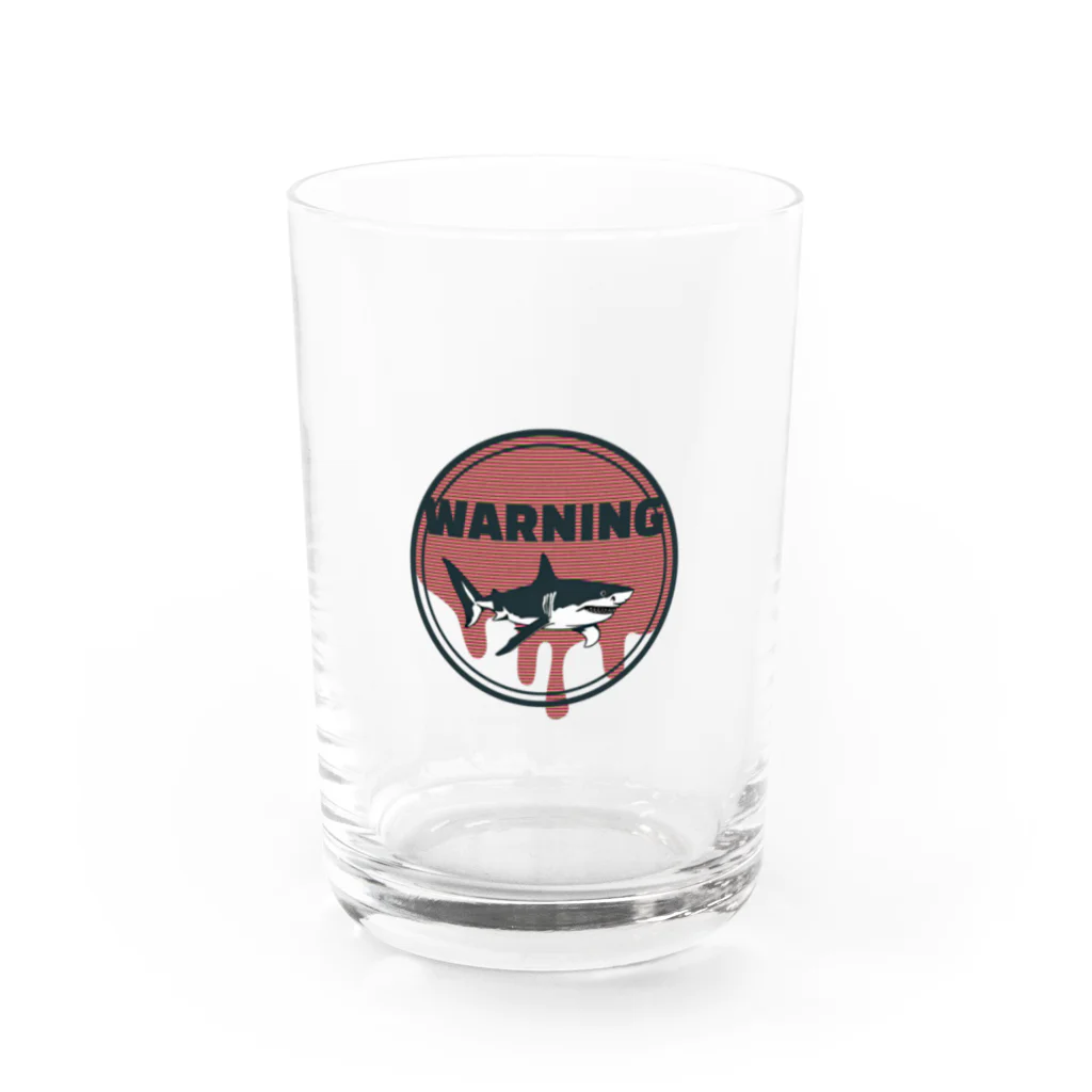 saepontaのWARNING Water Glass :front