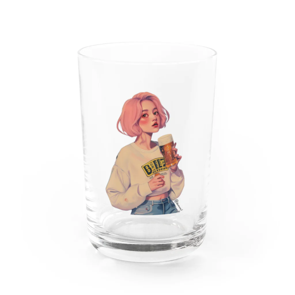 ビール姐さんのMARIN Water Glass :front