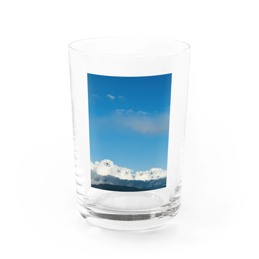 k_cloudart official shopのKUMO KUMA Water Glass :front