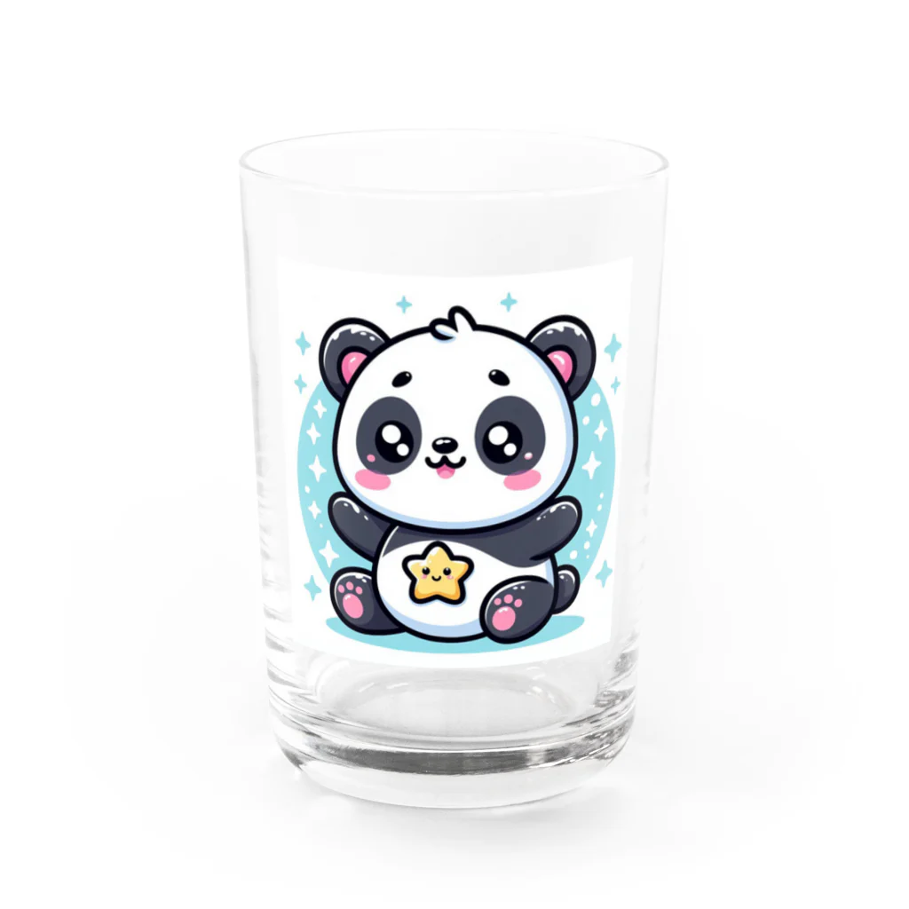 星パンダショップのきらきら星パンダ Water Glass :front