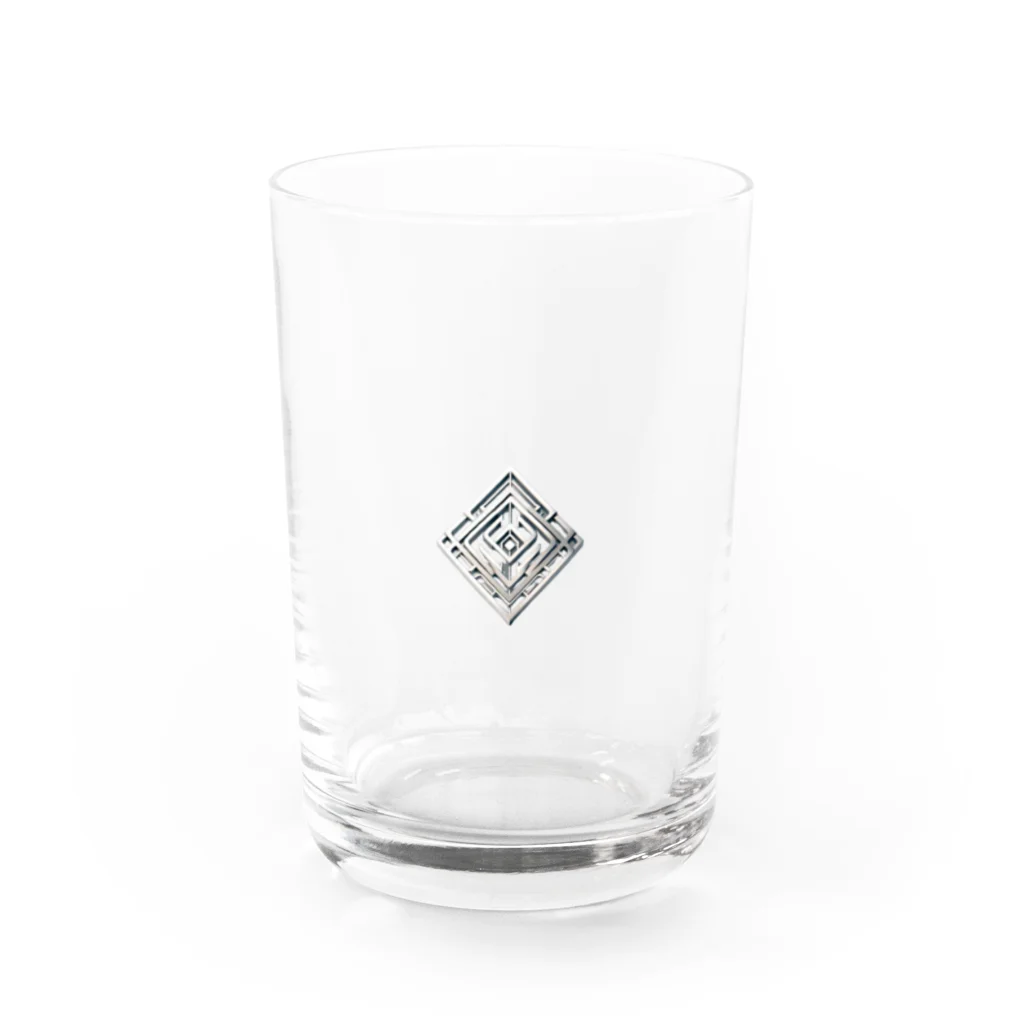 シルバーデザイン-幻影のゼノンの結晶 Water Glass :front