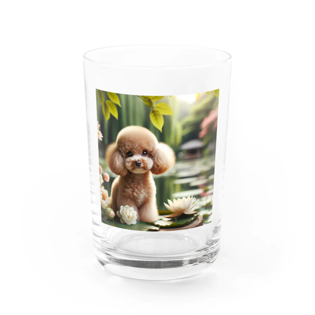 ストア・ザ・ダッチのトイプードルグッズ Water Glass :front