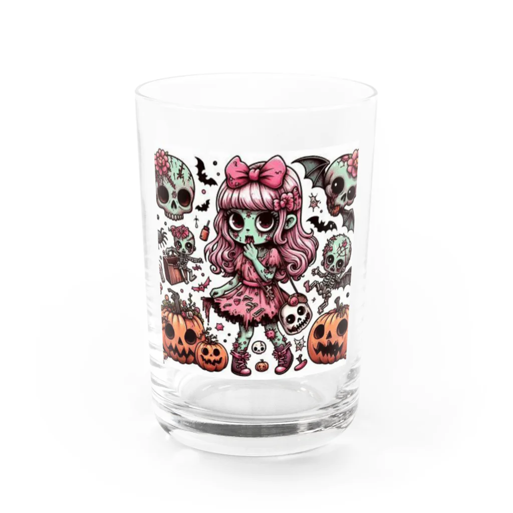 kansaijin_ryoの可愛いゾンビ③ Water Glass :front