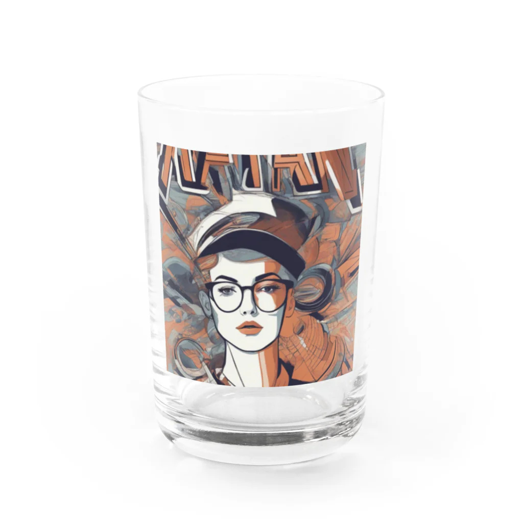 tigrisのライアン・スカイダンサー Water Glass :front