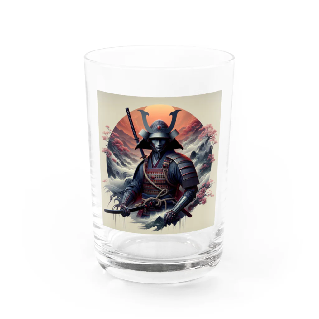 -SSK-の武将 Water Glass :front