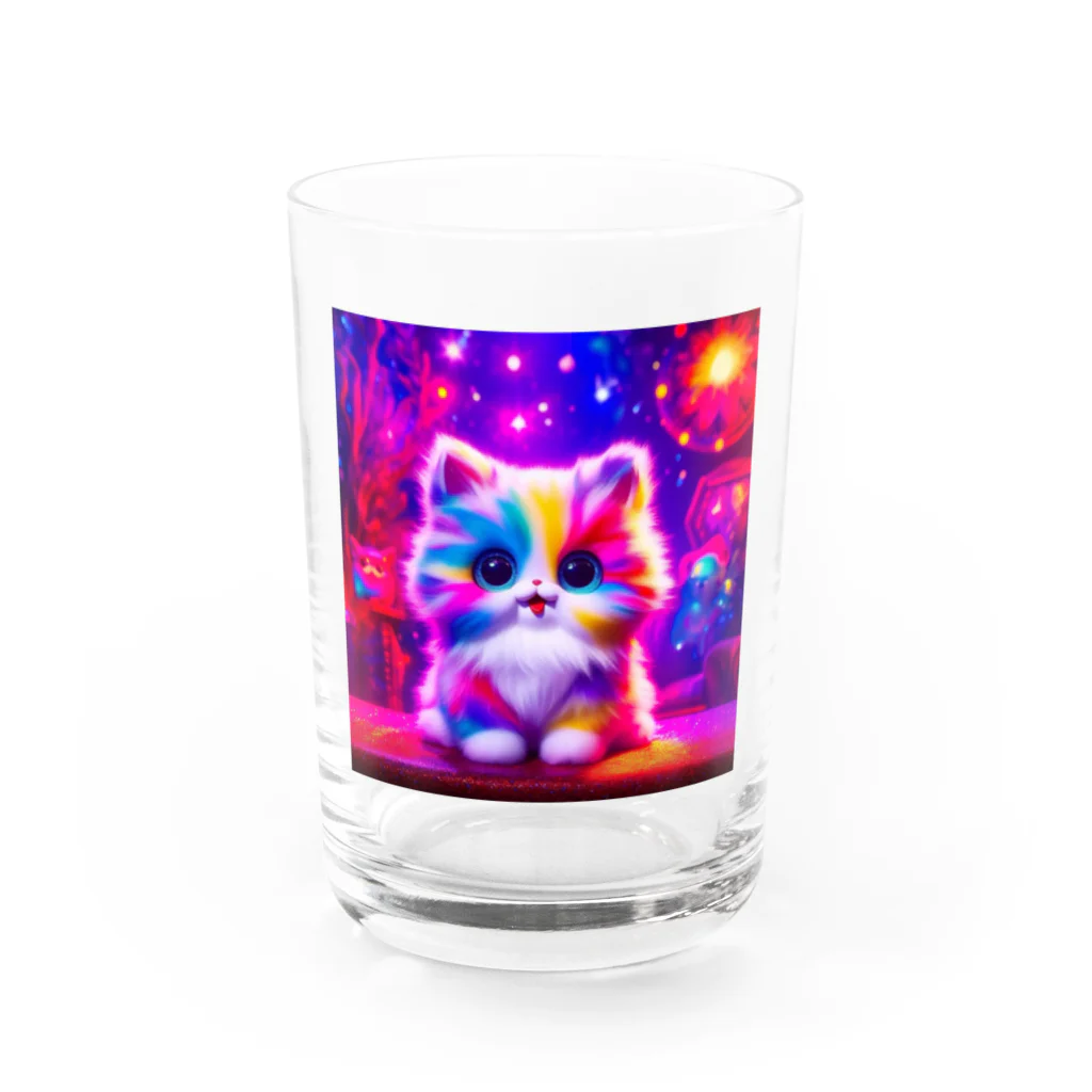 colorfulのrainbow cat グラス前面