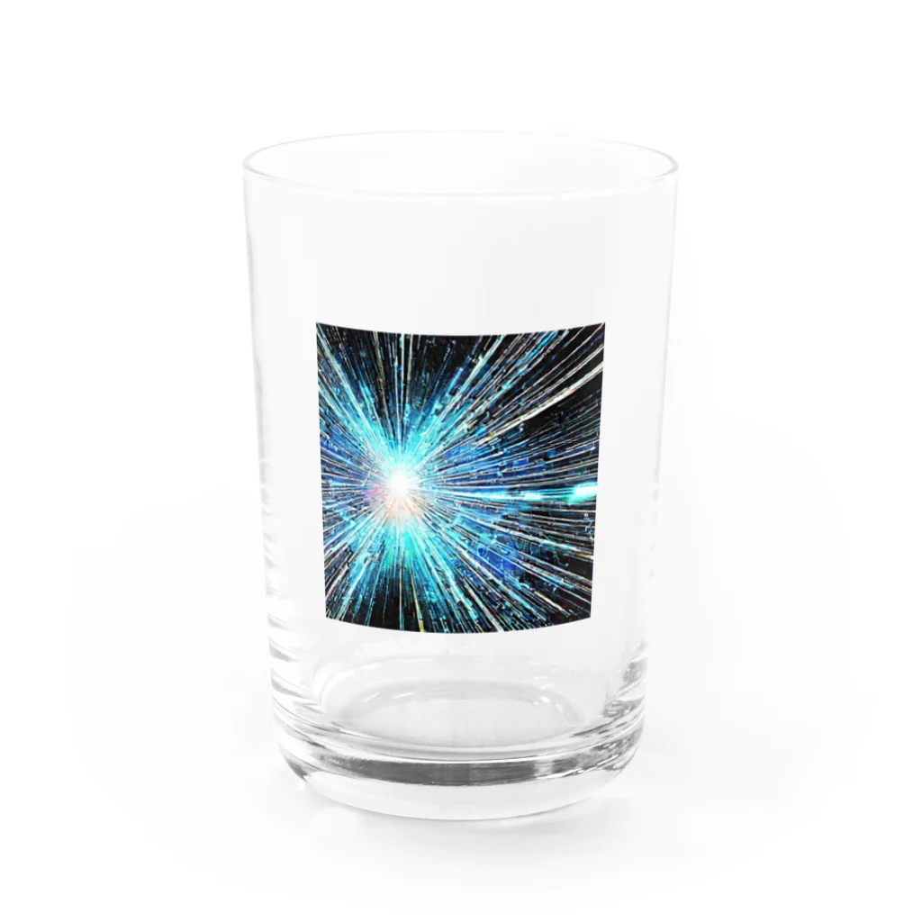 weblab100の光速移動 Water Glass :front