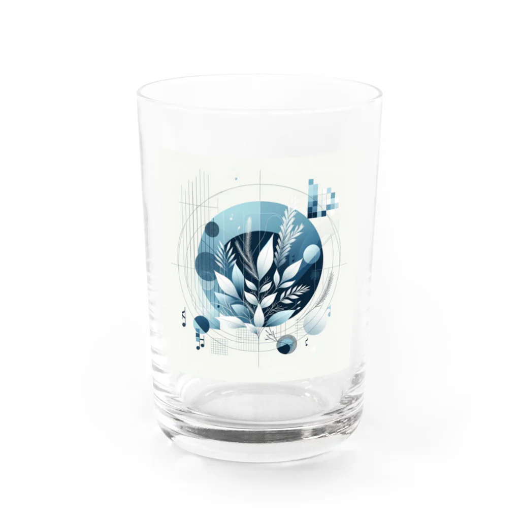 BochiBoochi-walkerのジオメトリーA25 Water Glass :front