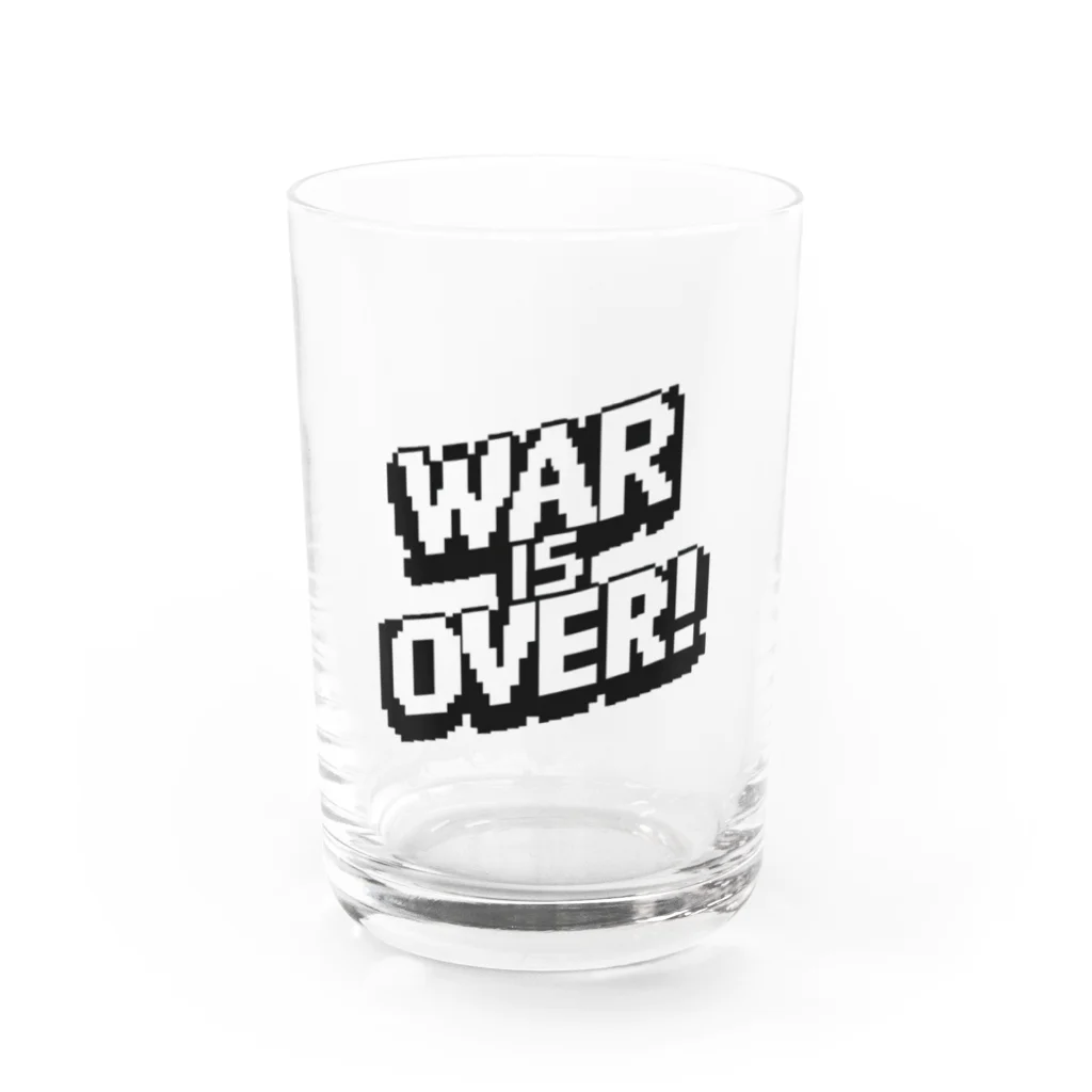 BANETAROのWAR IS OVER_05 Water Glass :front