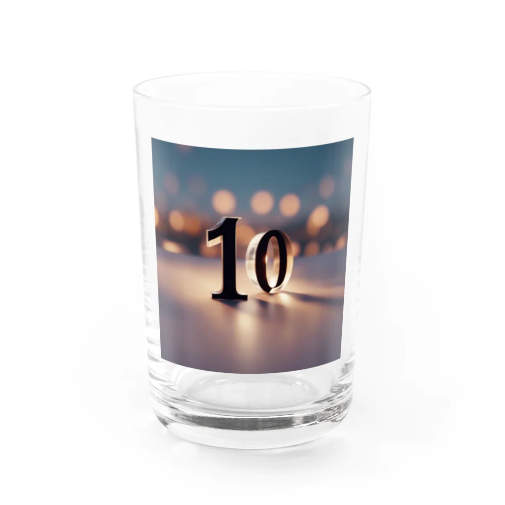 DISNの１０ Water Glass :front