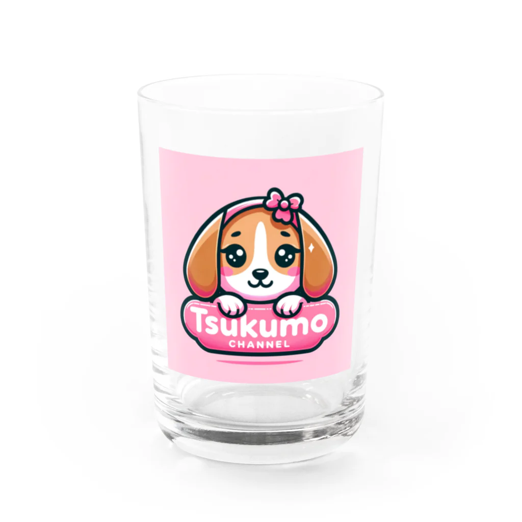 TUKUMOのビーグル犬　つくも Water Glass :front