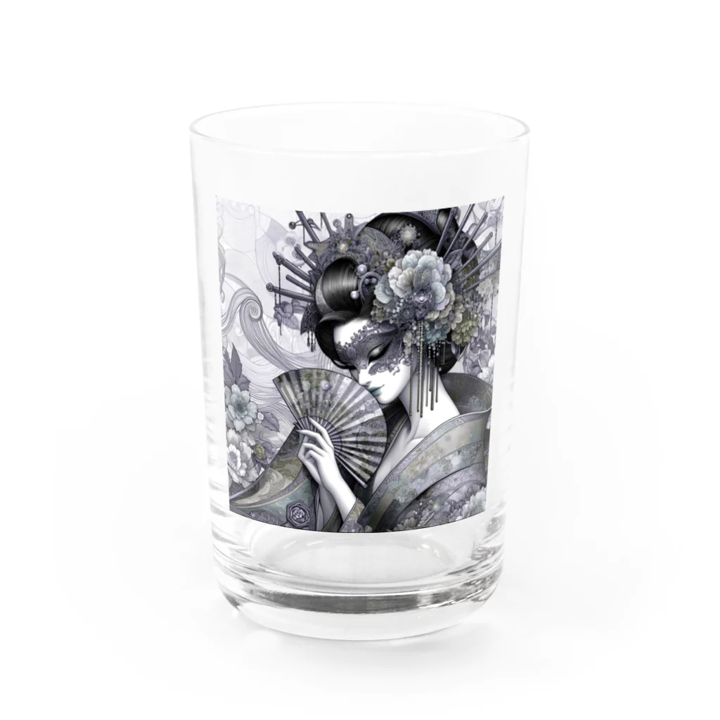 Moichi Designs Shop-2023の仮面舞踏会 Water Glass :front