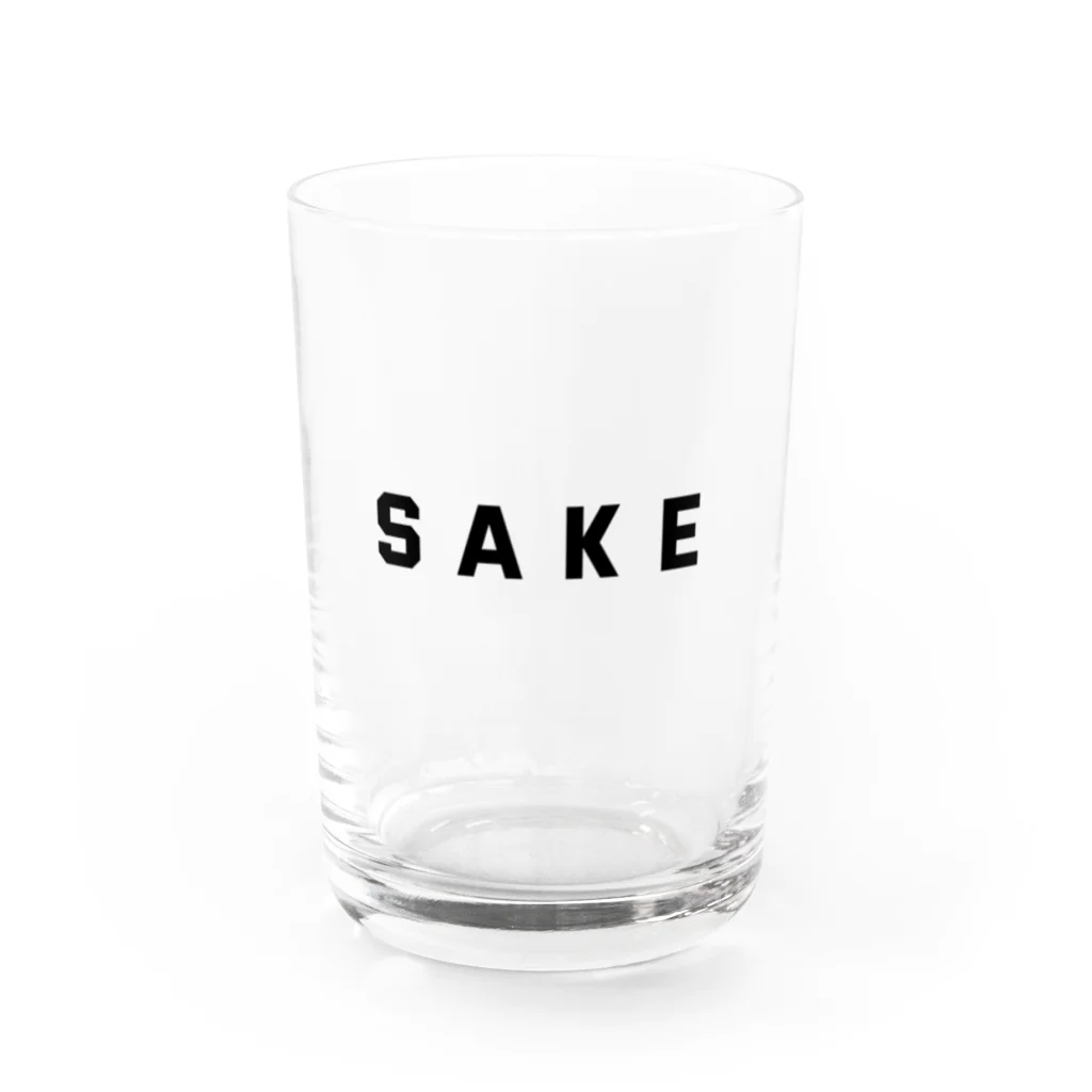 Sake Shopのオールドスクール・酒 Water Glass :front