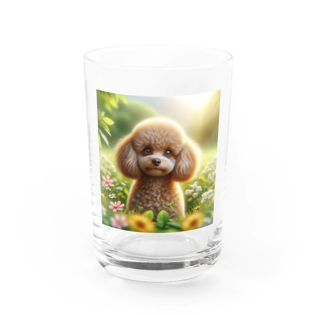 ストア・ザ・ダッチのトイプードルグッズ Water Glass :front