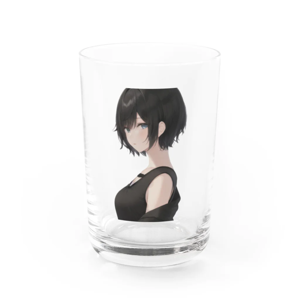 maaaaaaaaahのかおりさん Water Glass :front