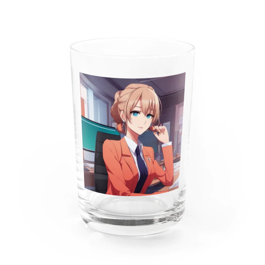 LuLu Shopの新米OLが仕事にだんだん慣れてきた様子！ Water Glass :front