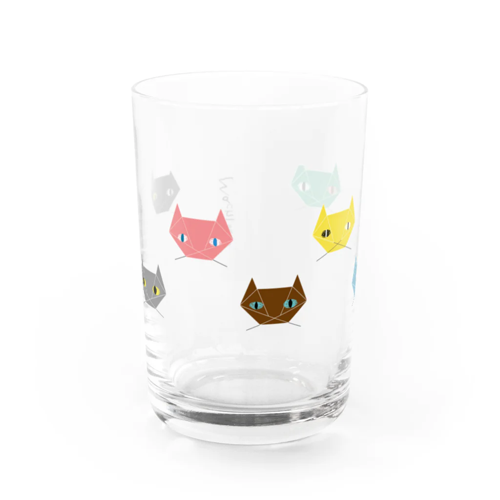 まち猫フルネスのまち猫フルメン Water Glass :front