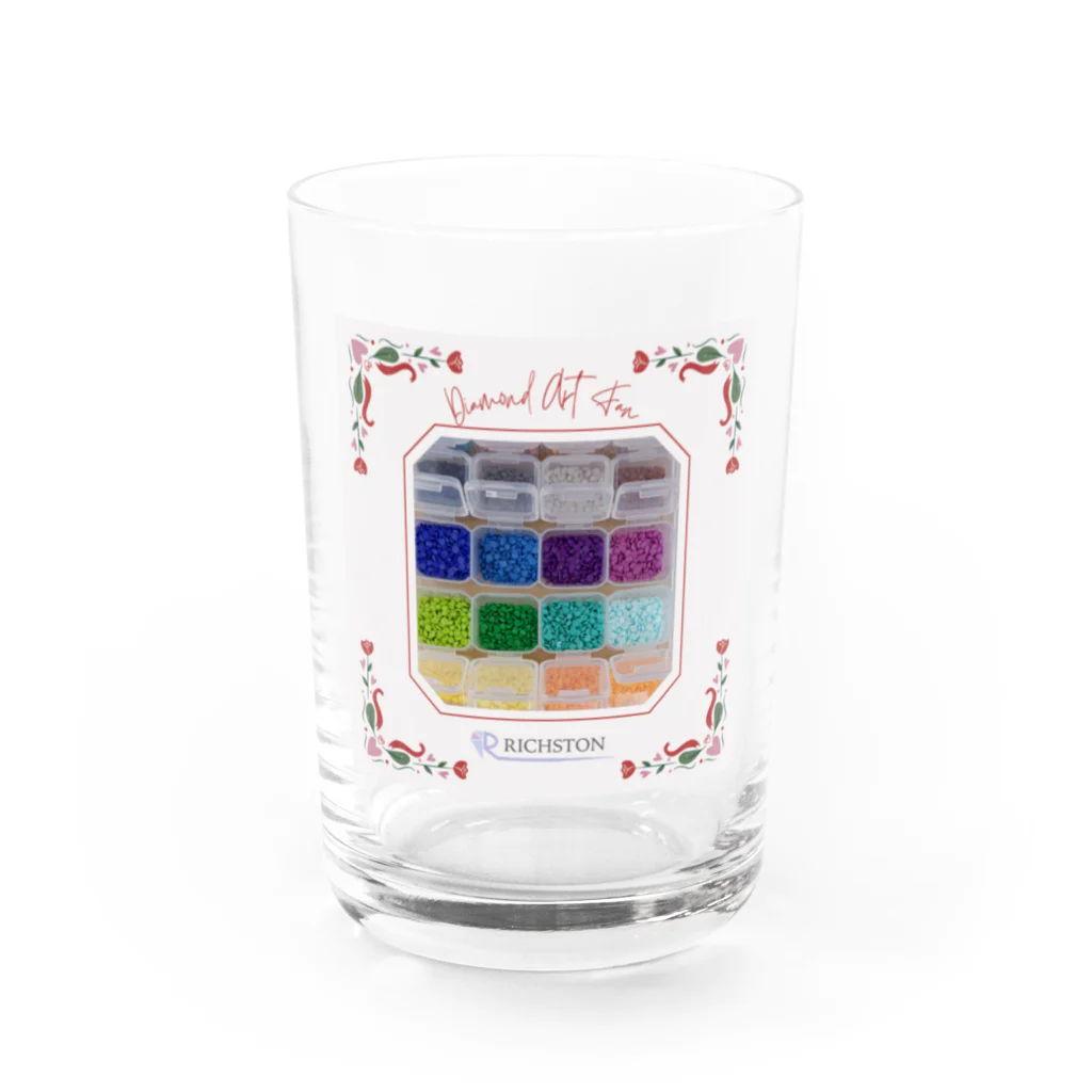 ダイヤモンドアート専門店 RICHSTON(リッチストン)のダイヤモンドアートFAN「ビーズケース」 Water Glass :front