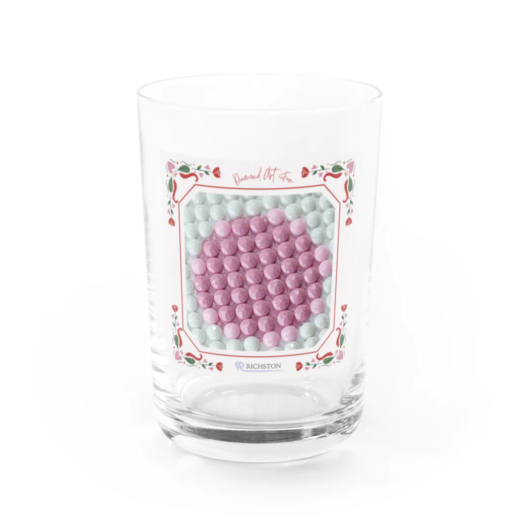 ダイヤモンドアート専門店 RICHSTON(リッチストン)のダイヤモンドアートFAN「つやつやビーズ」 Water Glass :front