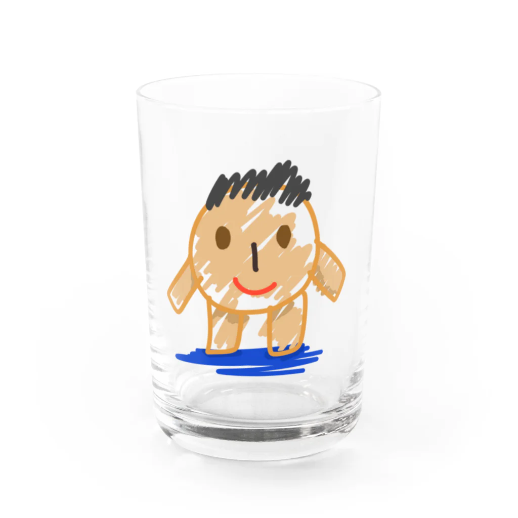 chicodeza by suzuriの人間 Water Glass :front