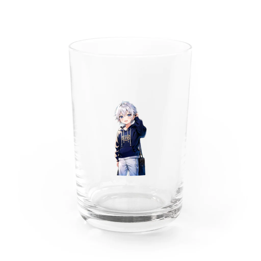 タカナシ屋の小林くん Water Glass :front