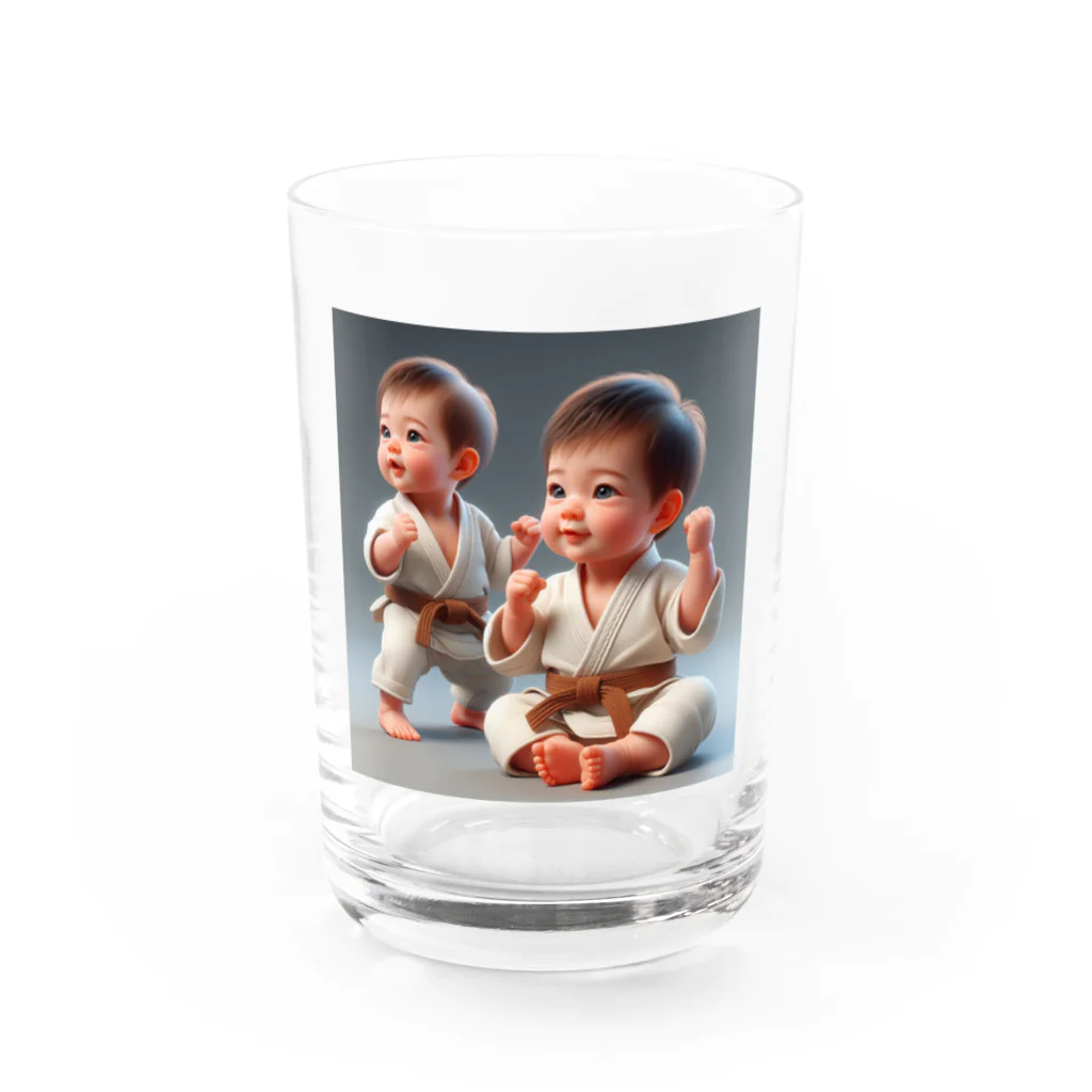 taka-kamikazeのKARATEKA Water Glass :front