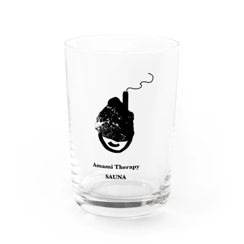 On the work tableのCALLAS DANCE Water Glass :front