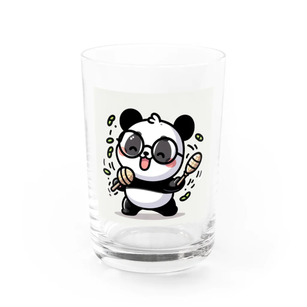 minaminokahoのジャングルのカーニバル Water Glass :front