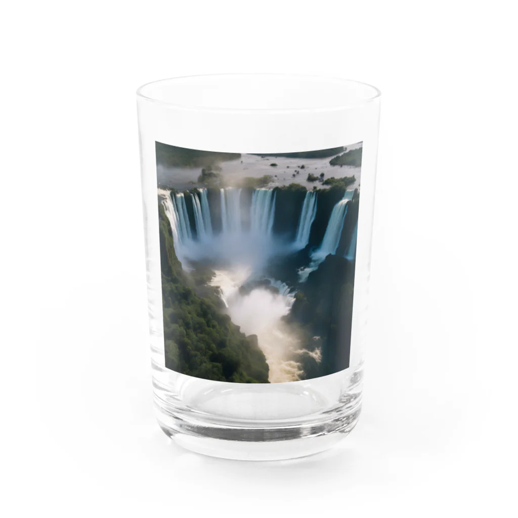 metametamonnのアルゼンチンのイグアスの滝 Water Glass :front