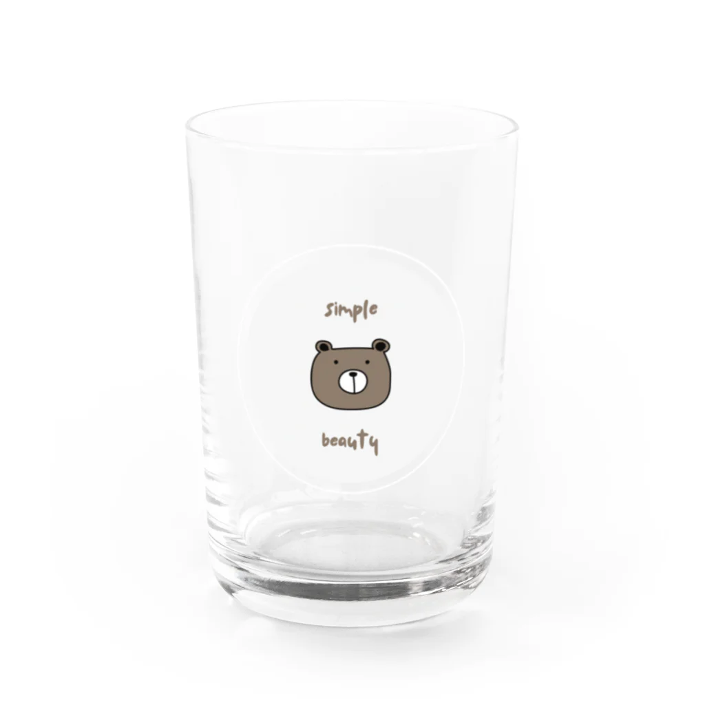 doradoramiのsimple&beautyシリーズ Water Glass :front