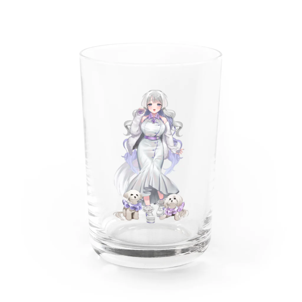 癒白まるしょっぷの癒白まる(白衣衣装) Water Glass :front